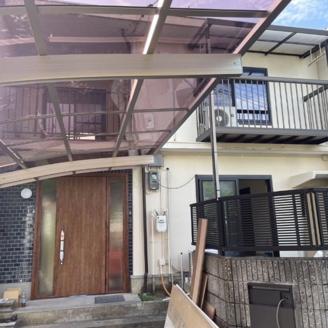 京都市山科区 U邸 玄関・窓まとめて取替え✨️ おうち丸ごと断熱工事